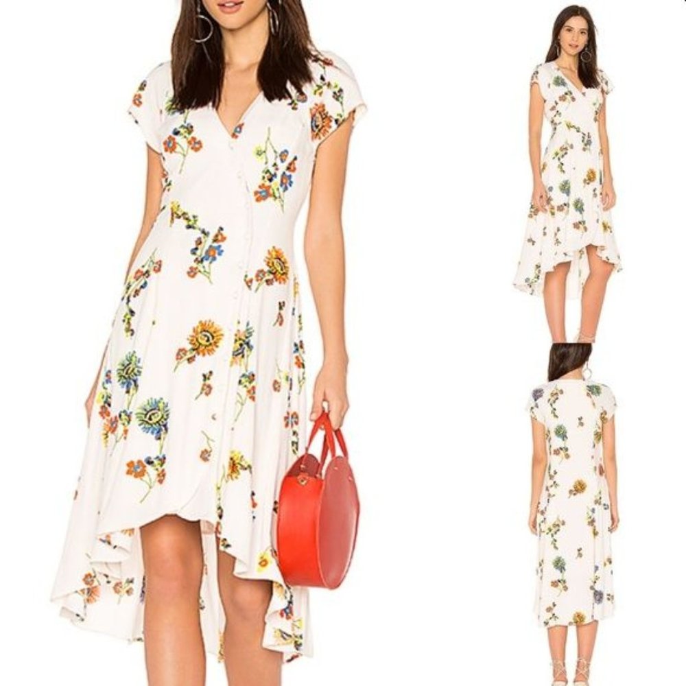 NWT Free People Lost In You Midi Dress